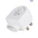 Eurolux Adaptor 8 Way 15A 2Pin Schuko EM22