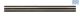 Decor Depot Steel Rod 25mm Onyx 2.0M