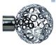 Decor Depot Steel Rod 25mm Onyx Finail Mesh Ball