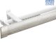 Decor Depot Curtain Track DBL 65mm COW Greywash 2.0M