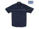 Javlin Mens Racing Shirt 5332 Navy Size M