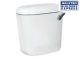 Cistern Coral Front Flush White