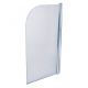 Aqua Dor Shower Bath Screen Chrome 800x1400mm 210511