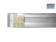 Decor Depot Venetian Blinds 50mm Emb Fauxwood White 1.6x1.6M