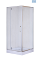Alpx Shower Cubicle Corner White 900x900 6mm PEX8604W