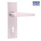 DCLSA Ormond L/Handle on B/plate Key S/Nickel V0051/k78